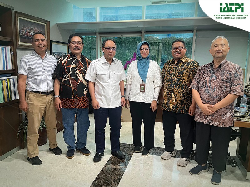 Audiensi Rencana Kerjasama IATPI dan YPTD PAMSI dalam Pengembangan SDM Bidang Air minum dan Sanitasi