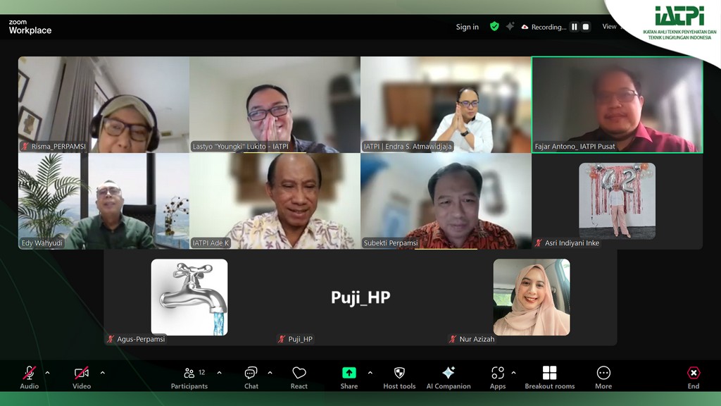 IATPI Siap Sukseskan Indonesia Water and Wastewater Expo and Forum 2025