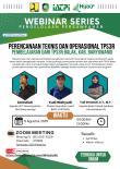 Webinar Series Pengelolaan Persampahan "Perencanaan Teknis dan Operasional TPS3R (Pembelajaran dari TPS3R Balak, Kab. Banyuwangi)"